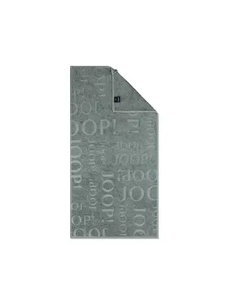 JOOP | Handtuch 50x100cm STUDIO REPEAT Graphit | dunkelgrün